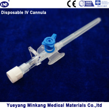 Blister Packed Medical Disposable IV Cannula/IV Catheter Wing Type 22g